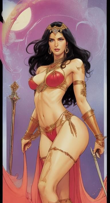 Dejah Thoris, Princess of Mars, Scimitar Defense