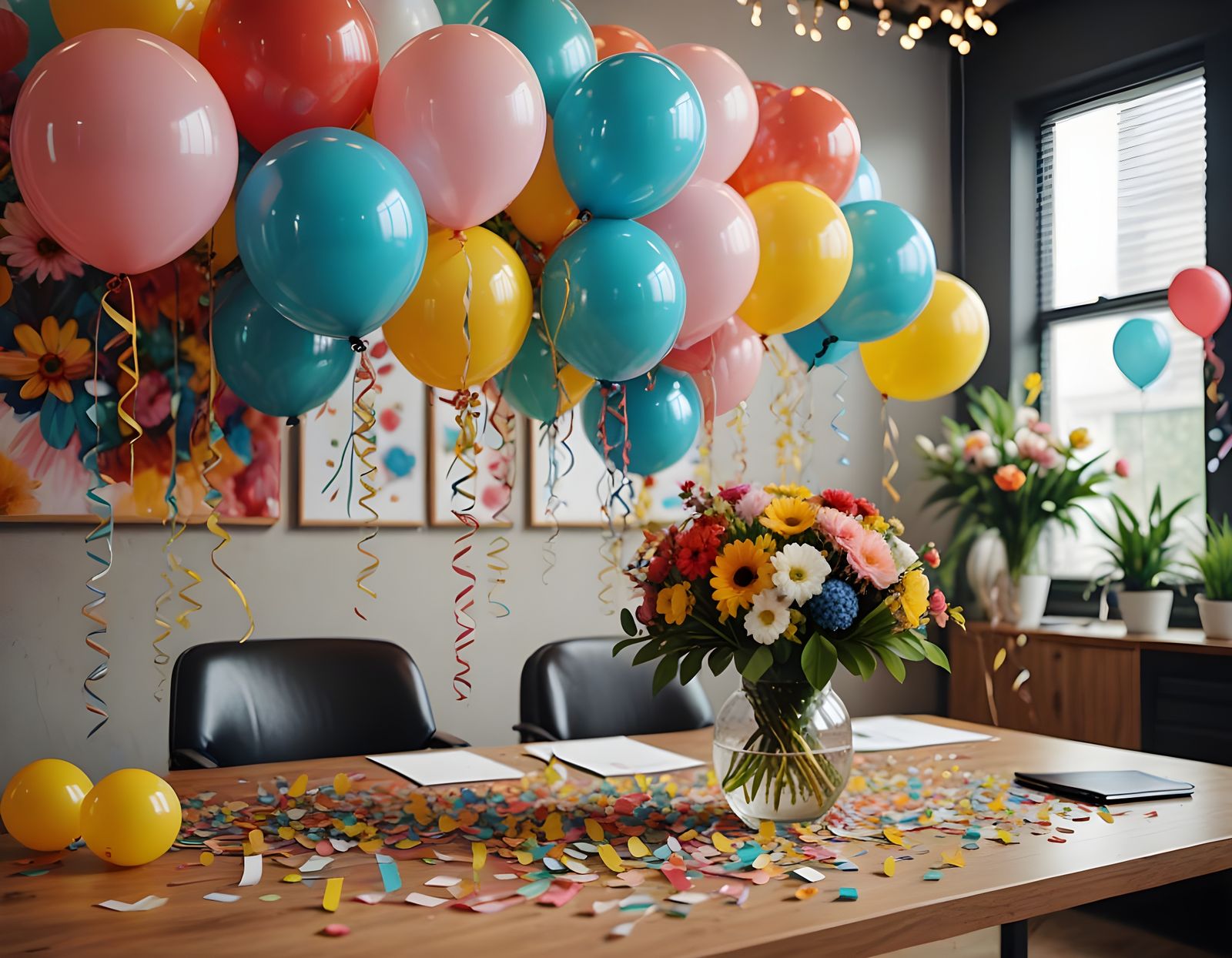 Mothers Day Workplace Decorations in Vibrant Colors