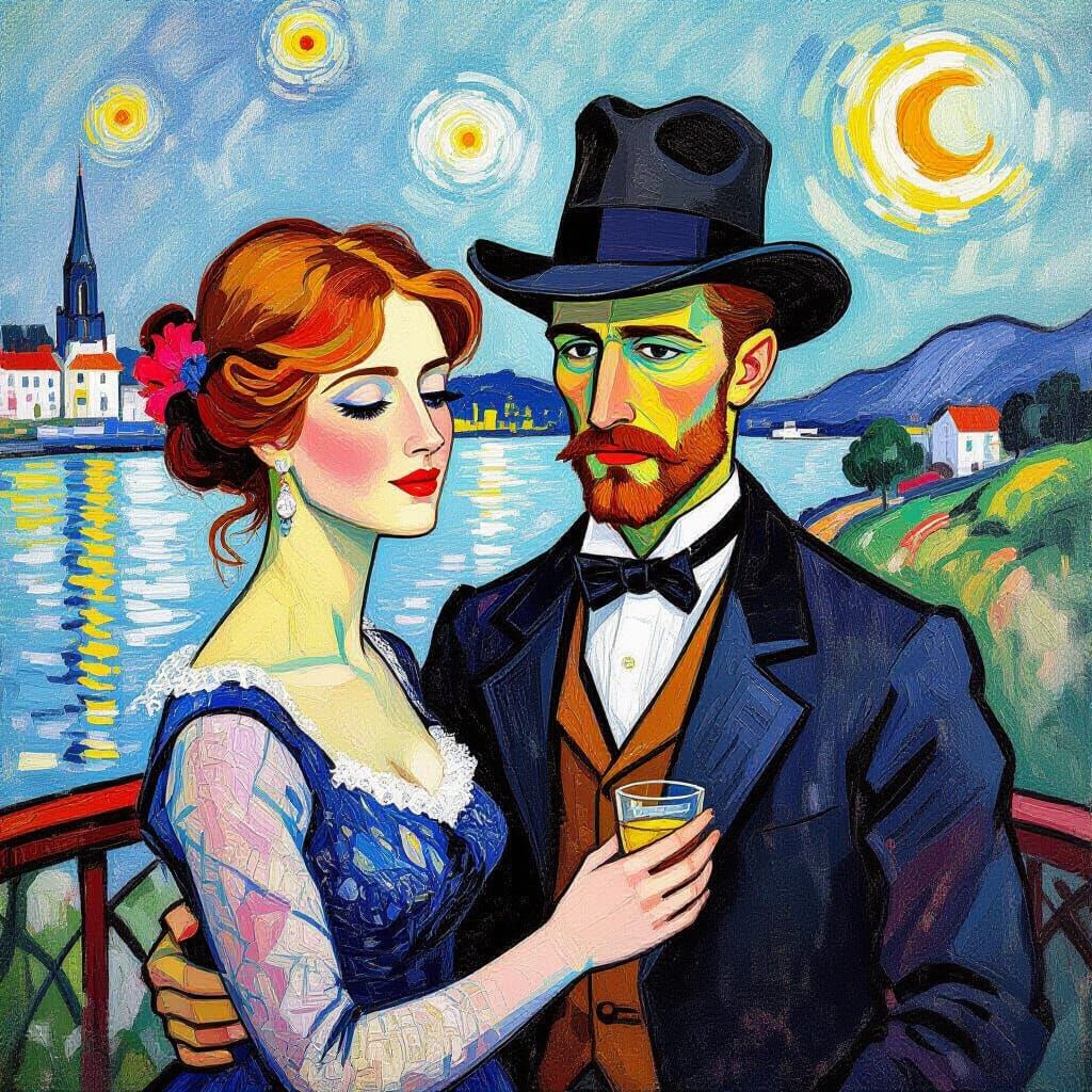 Ephemeral Gossamer Threads: A Neo-Impressionistic Vision