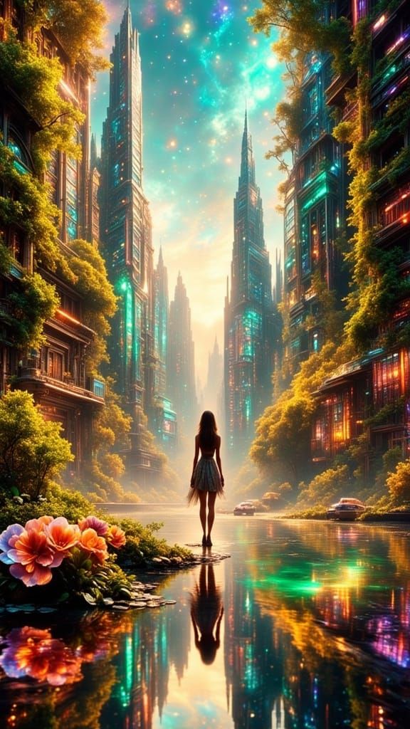 <lora:Holo Flux:1.0> <lora:Exquisite Flux:1.0> <lora:Neon Ca...