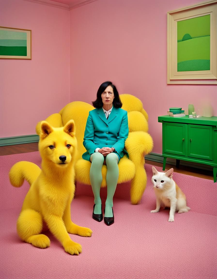 Imaginative Retrofuturistic Furry Furniture