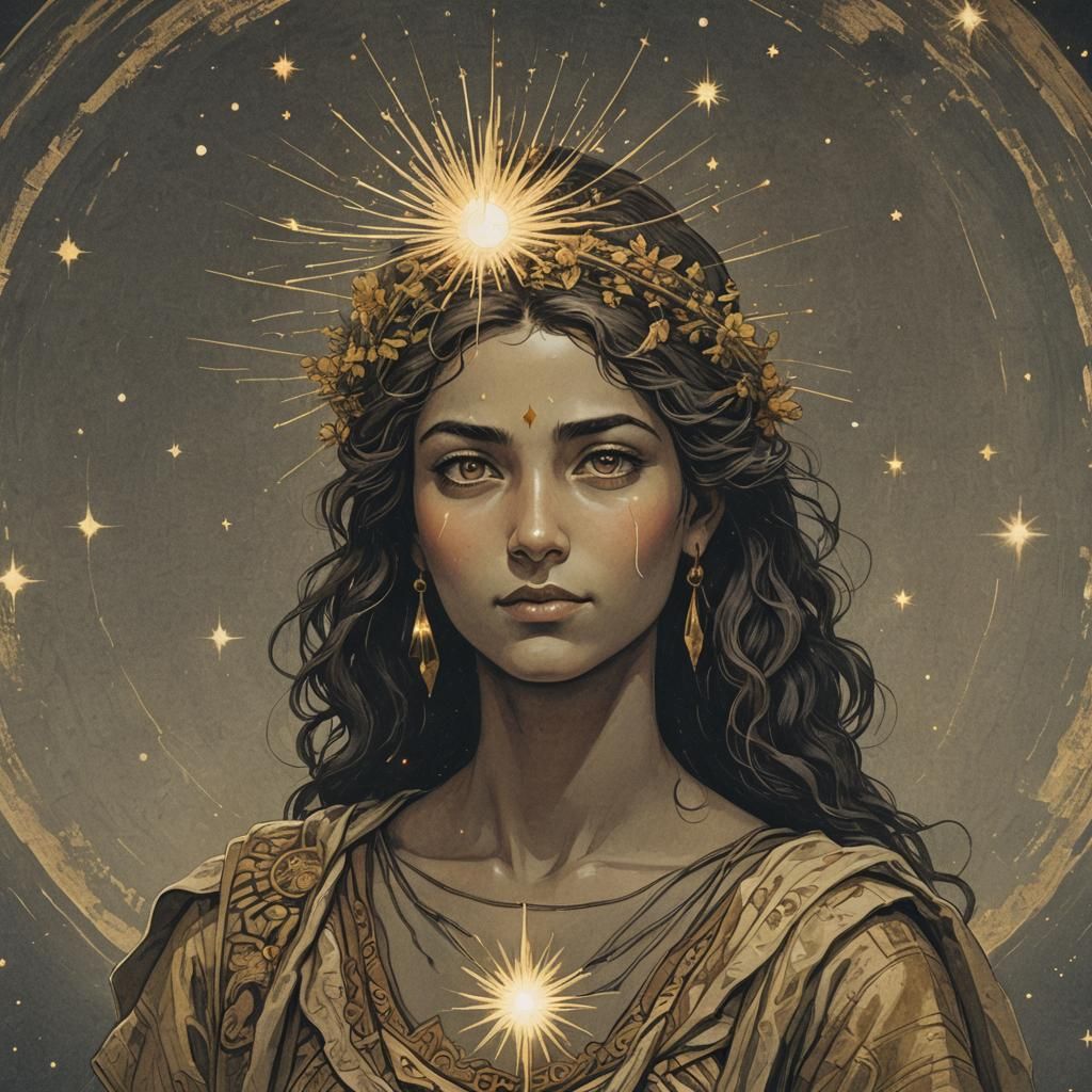 Elpis: Goddess of Hope Illuminates the World