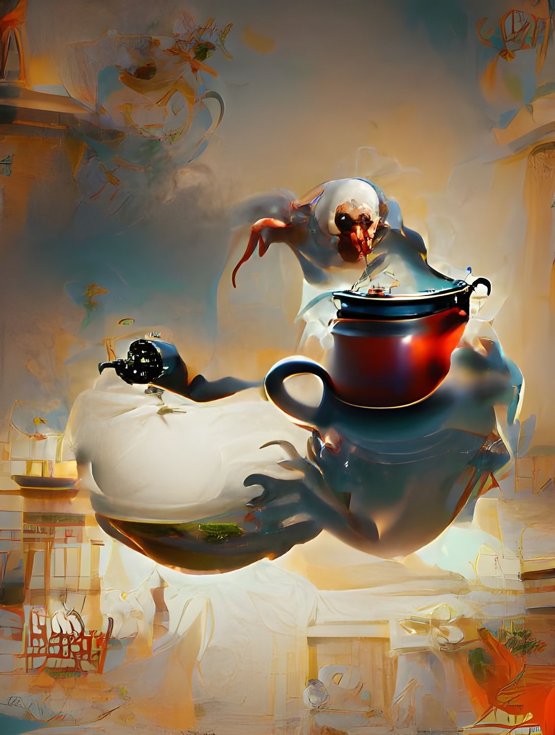 AI Image of an Undefined Subject