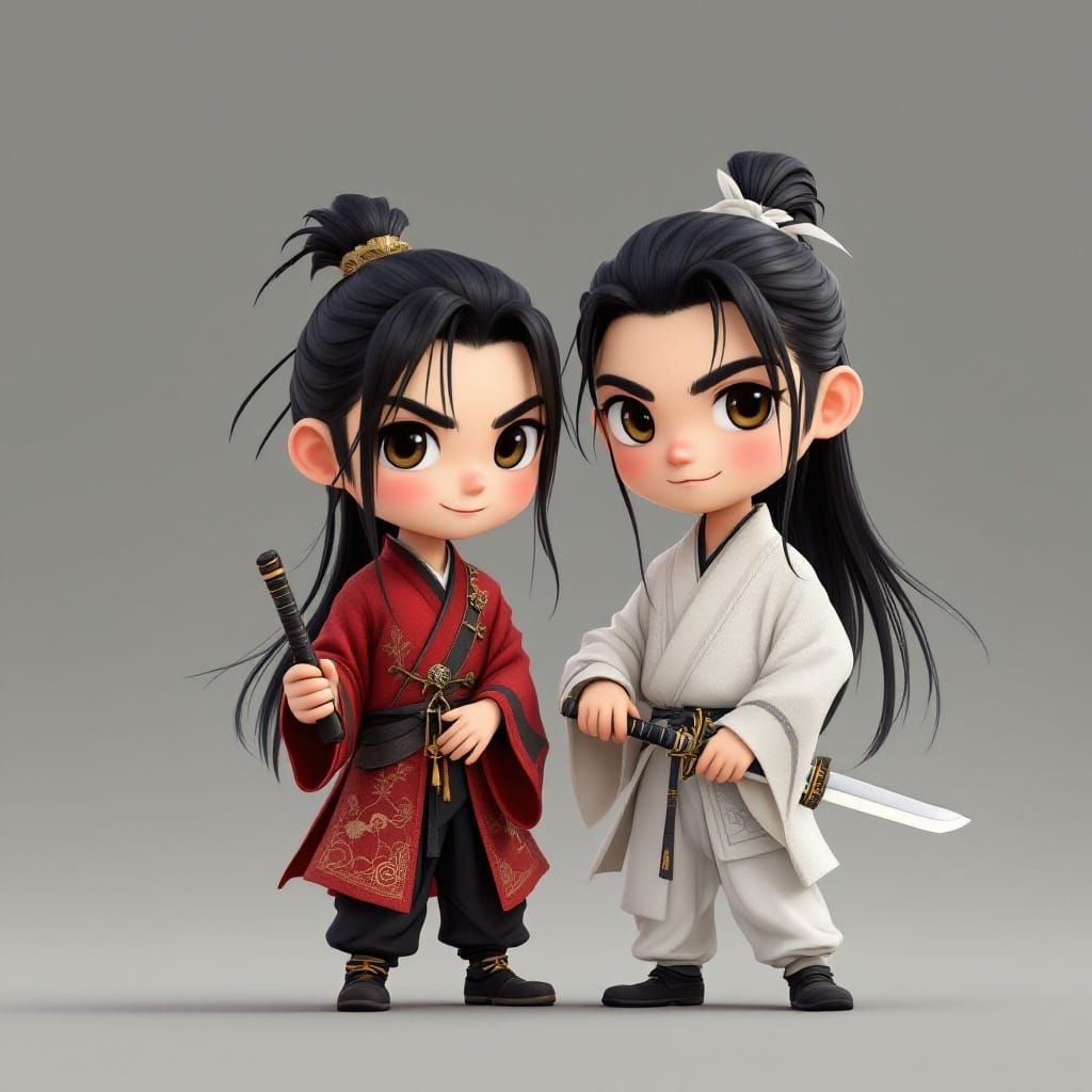 Chibi Characters from The Untamed