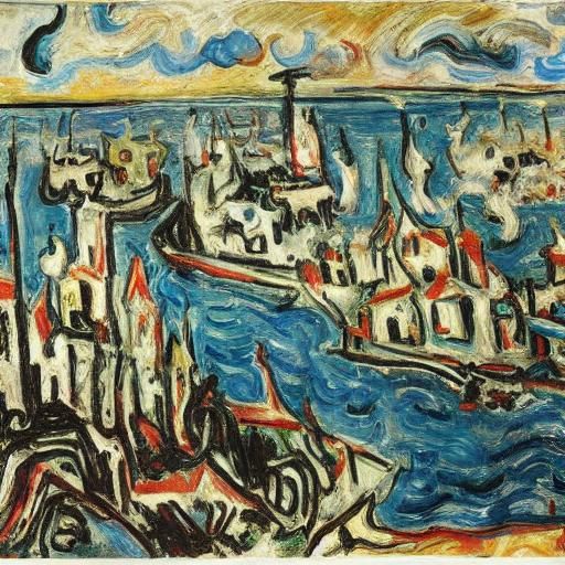 Doodle Worlds: Soutine and Rubens Inspired