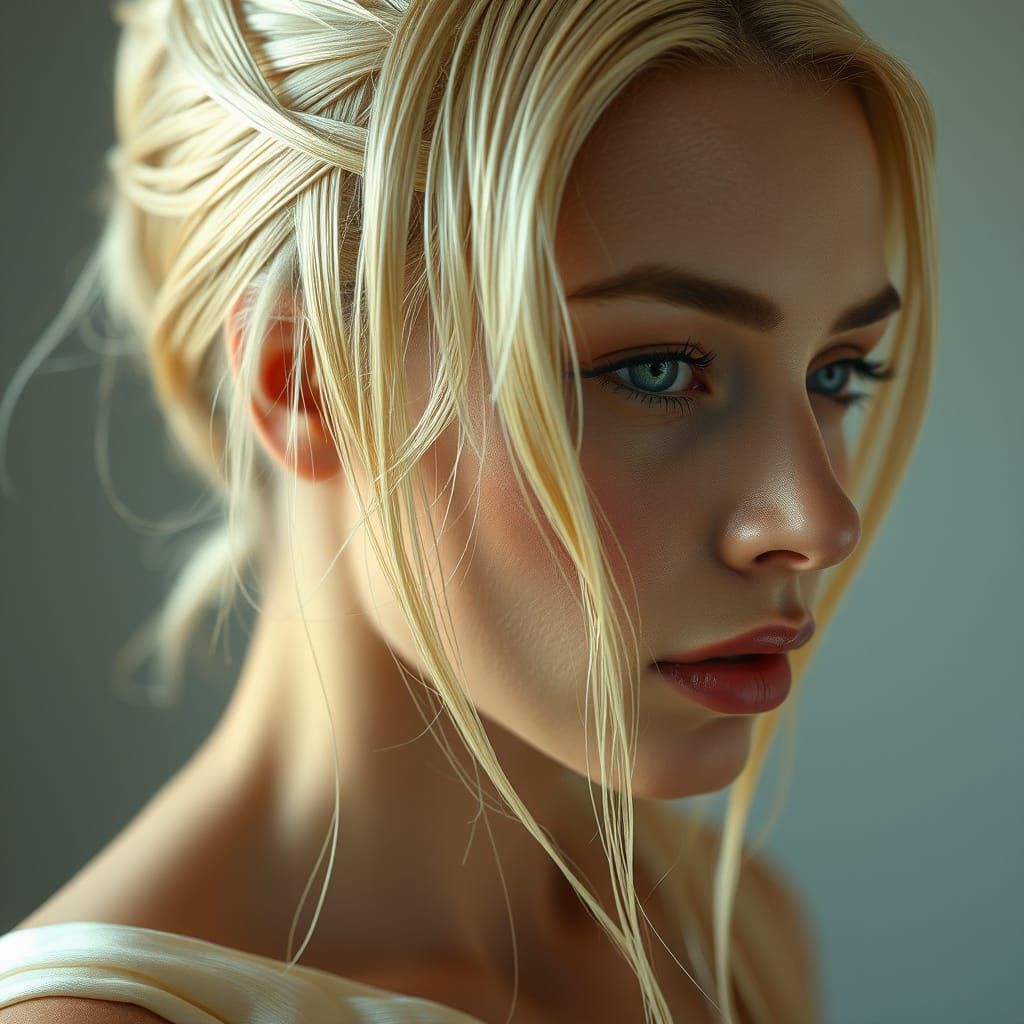 Woman Made of Silk, a Masterpiece of Textile Realism