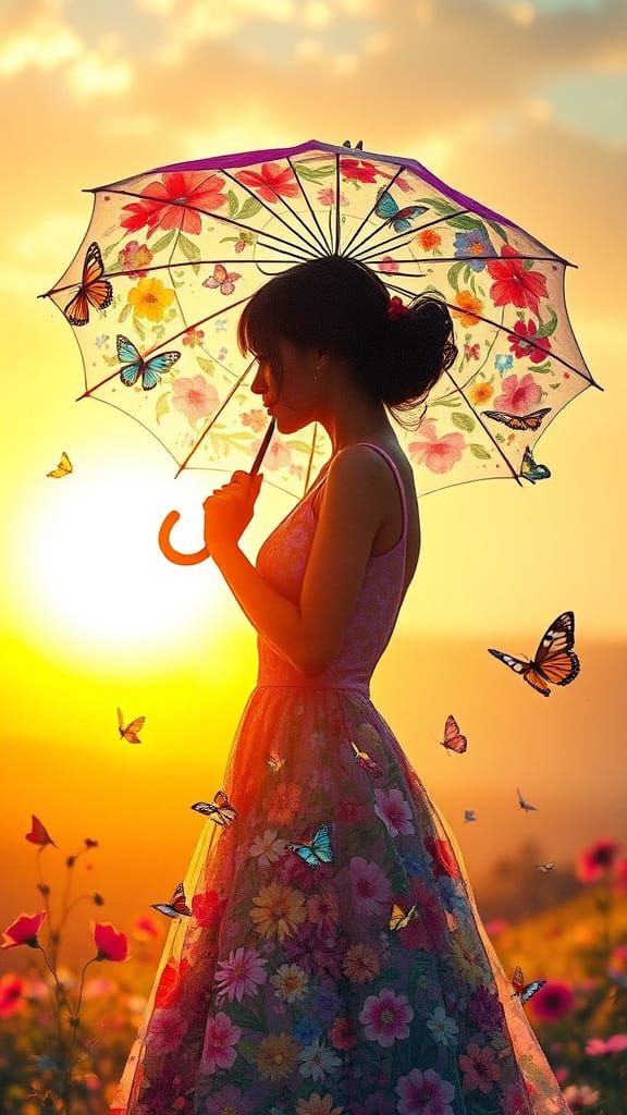 Umbrellas in the Spring!