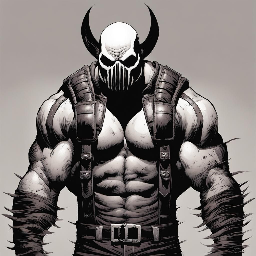 Sinister Bane in Dark Comic Style