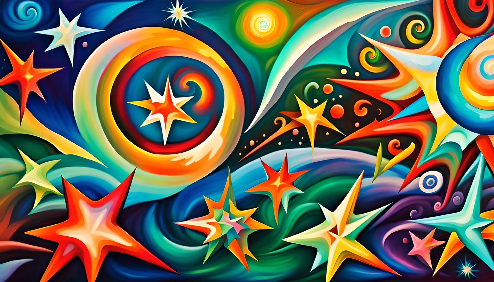 Iridescent Stars in Electromagnetic Jelly Plasma Maelstrom