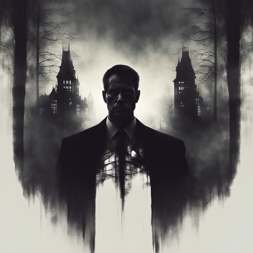 Sinister Double Exposure, Dramatic Visuals