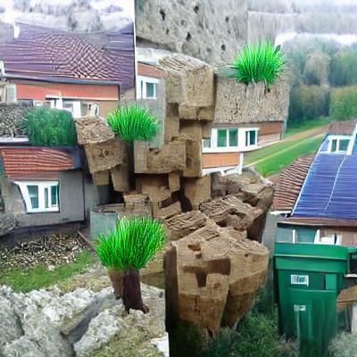 Minecraft World Realistically Rendered