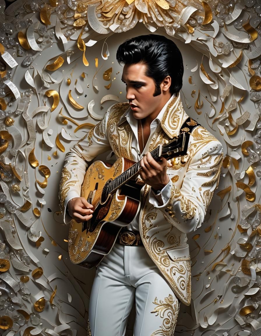 Elvis Presley: He Holds His Guitar Like A Tommy Gun