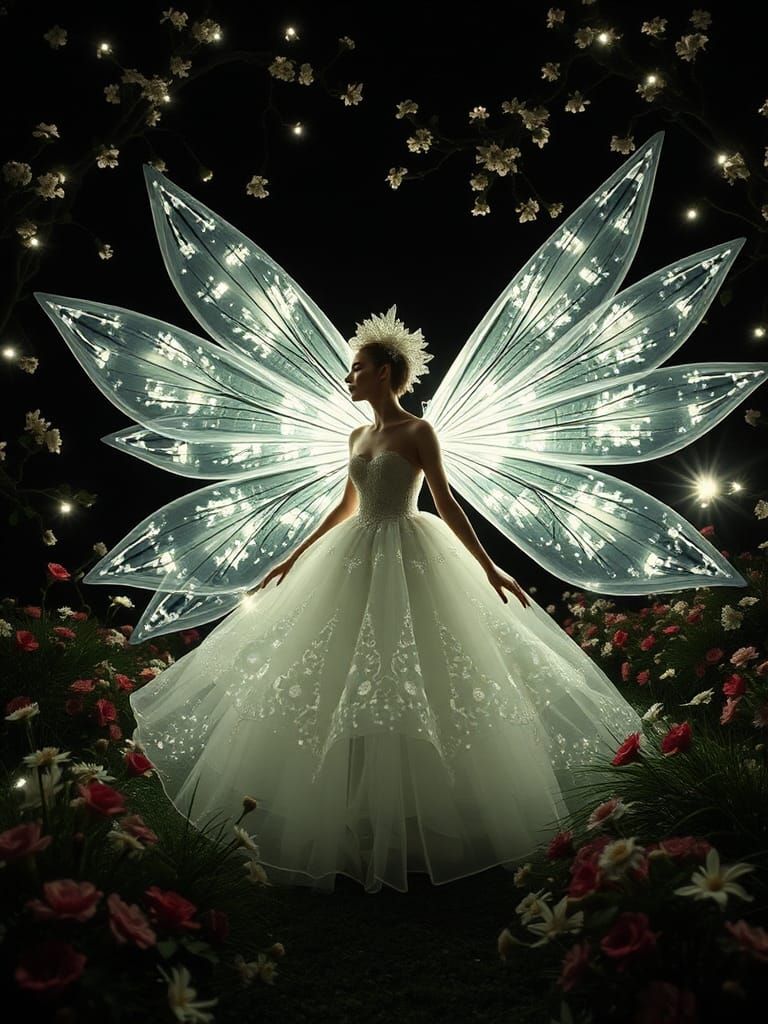 Fairytale in Avant-Garde Fashion Style