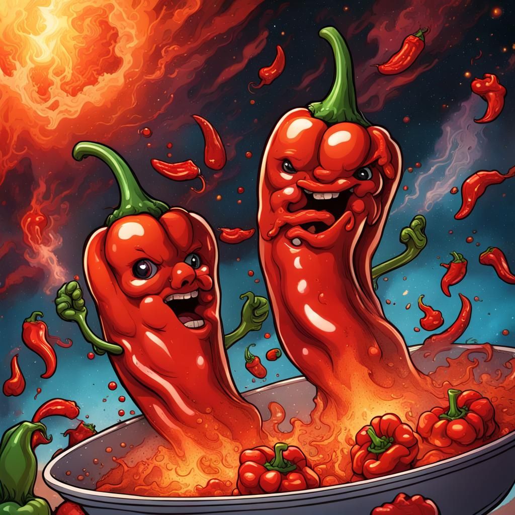 Evil Spicy Peppers