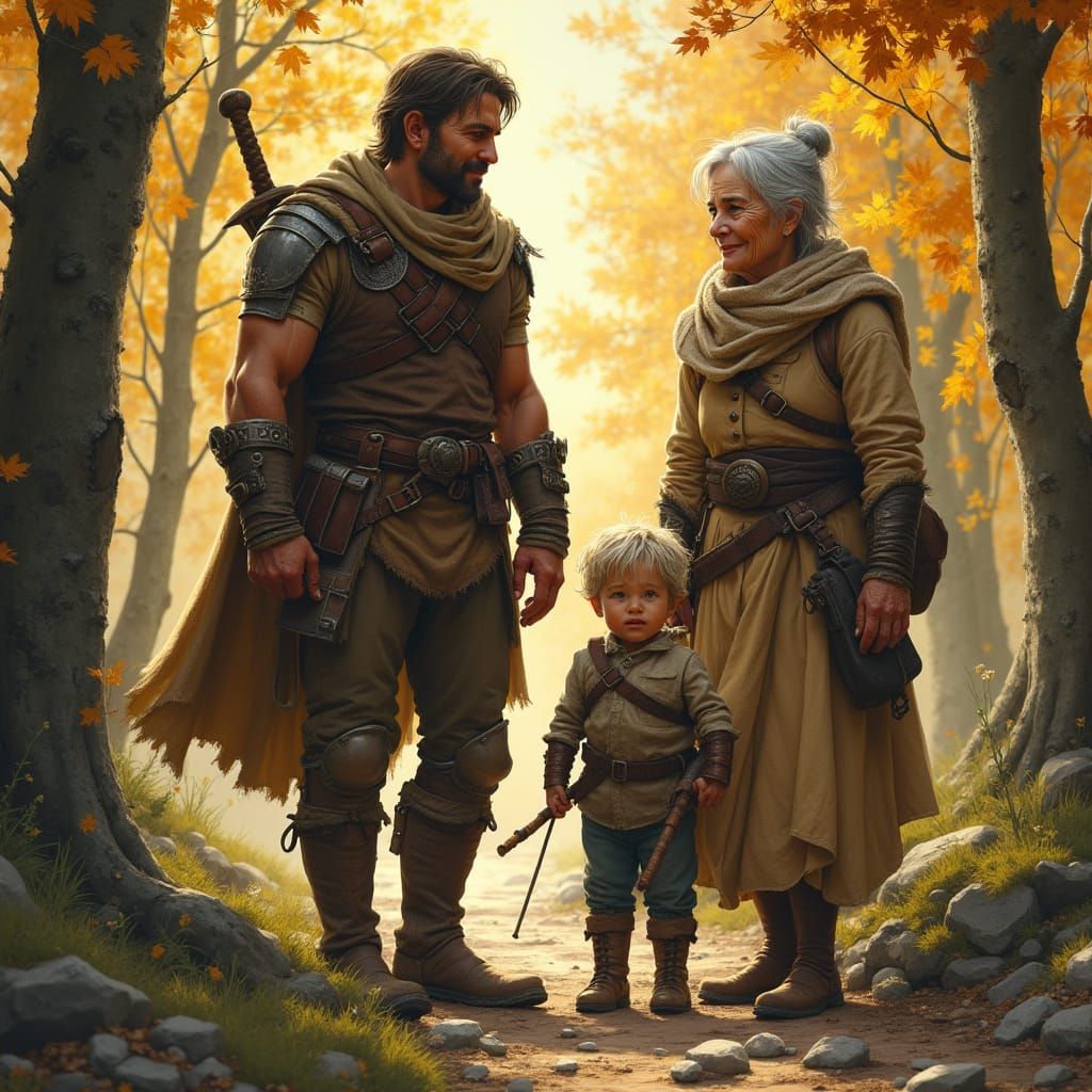 Weathered Adventurer Finds Joy in Childhood Wonder