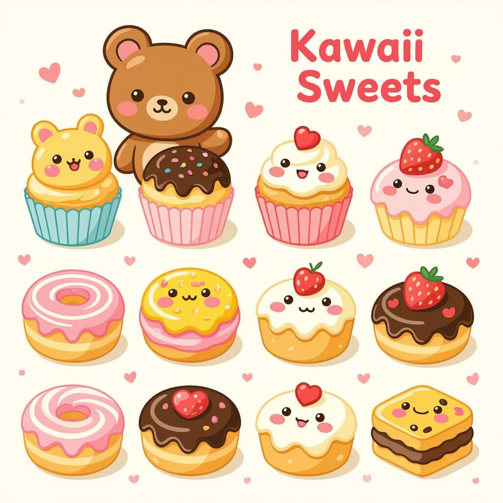 kawaii sweets