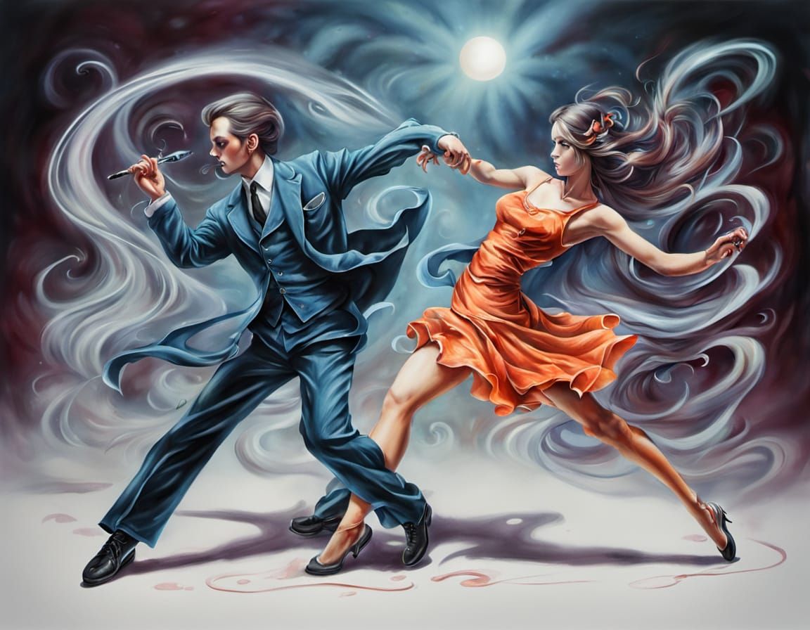 Airbrush Tango Fantasy Artwork