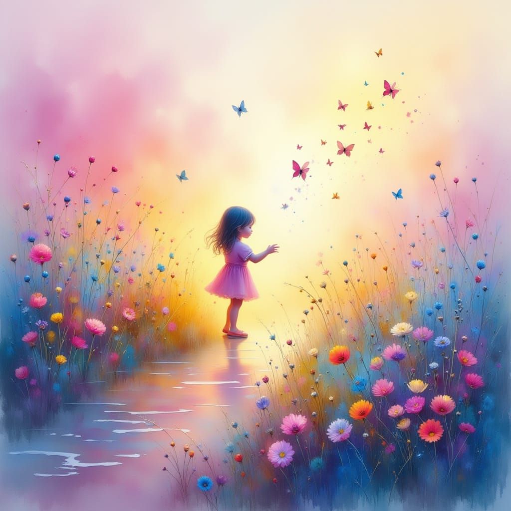 The Meadow of Her First Wonder