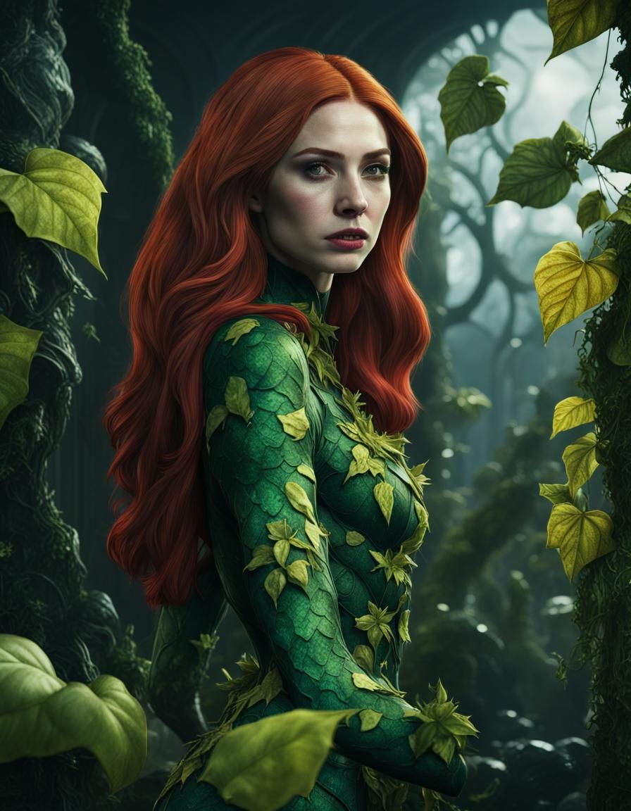 Karen Gillan is Poison Ivy