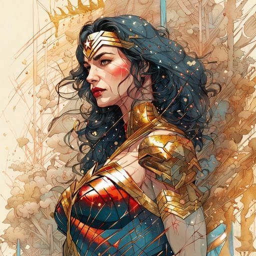 Wonder Woman Digital Art