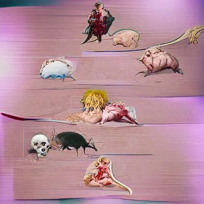 Seven Deadly Sins: A Symbolic Depiction