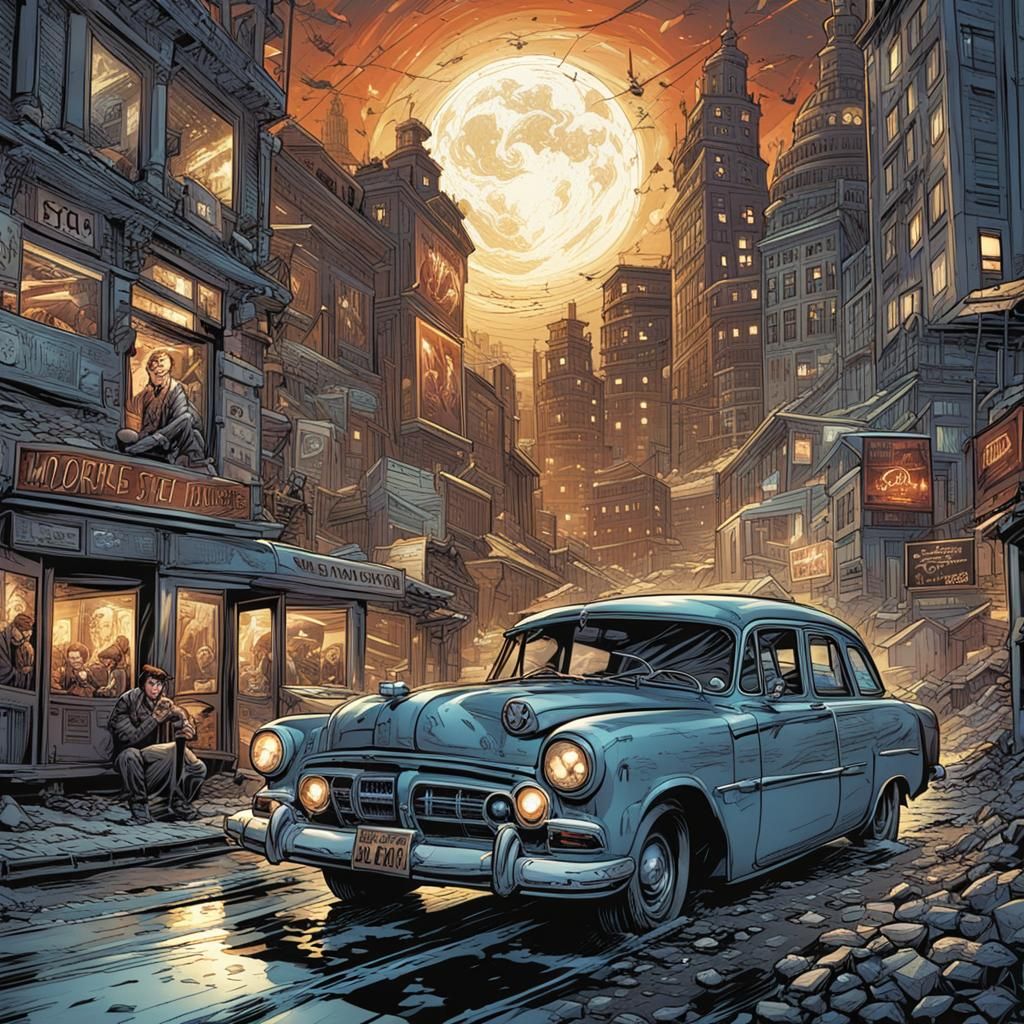 Dynamic Modern Comic Book Art