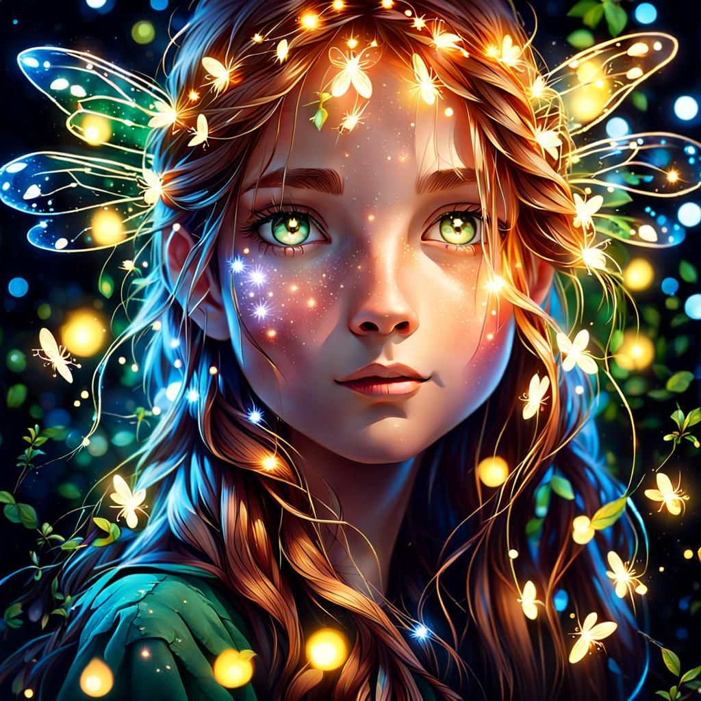 Fairy firefly illustration ✨