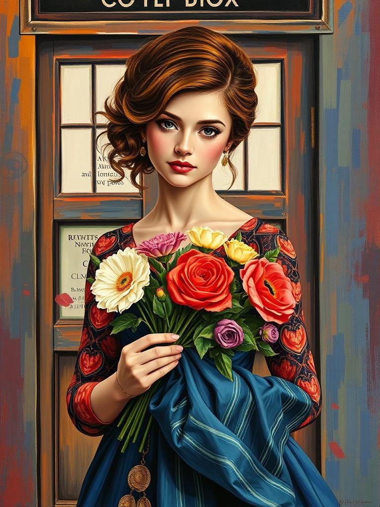 (JENNA-LOUISE COLEMAN AS CLARA OSWIN OSWALD DOCTOR WHO COMPA...