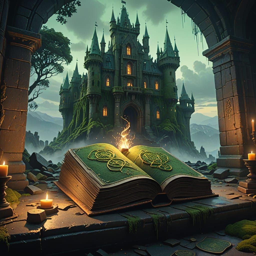 Ethereal Library of Ancient Tomes