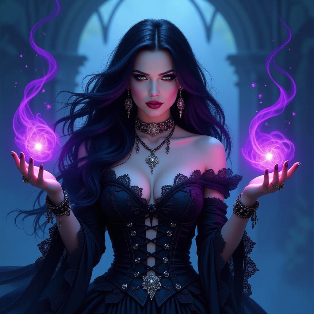 Gothic Sorceress Amy Lee Conjures Dark Energy
