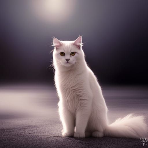 White cat
