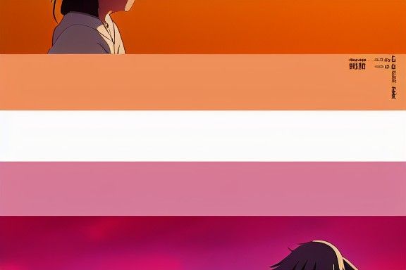 Anime Key Visual in Studio Ghibli Style