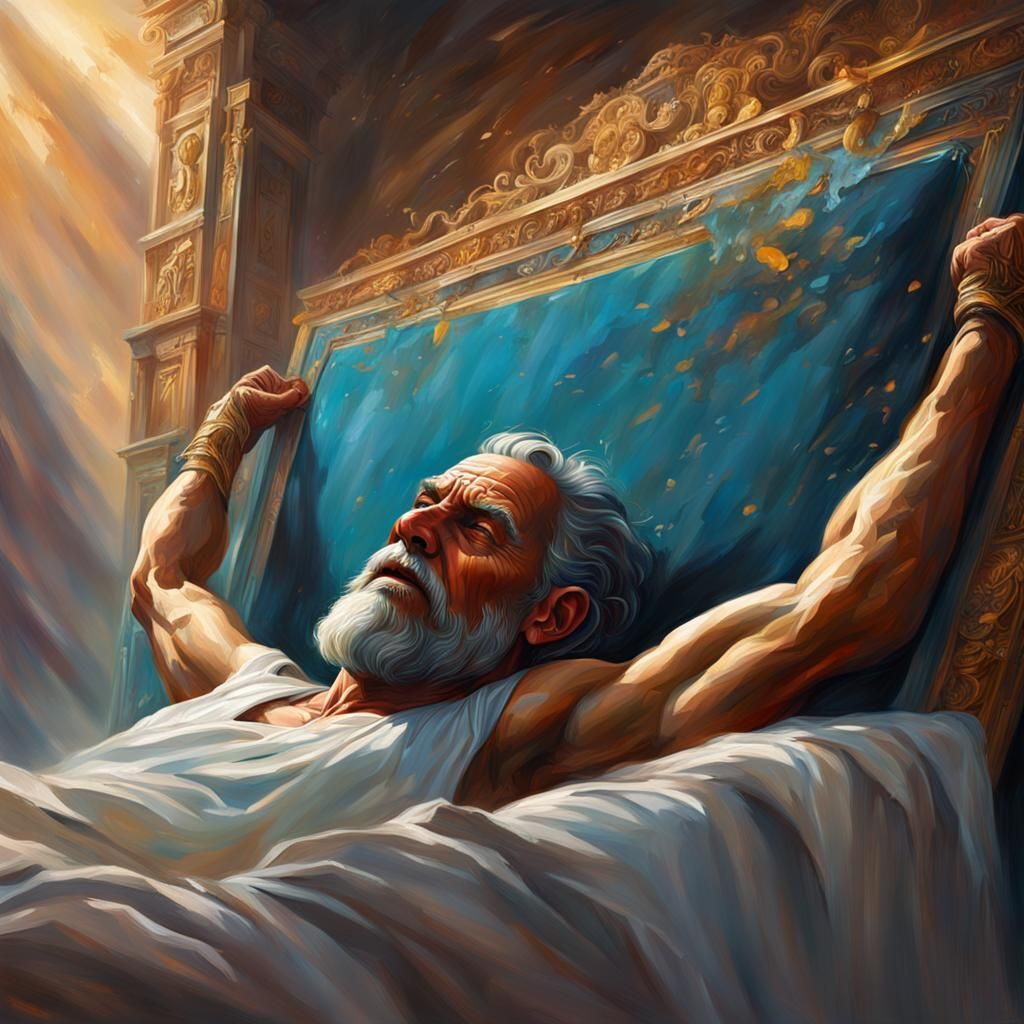 Ancient Sleeper Awakens: Hyperrealistic Concept Art