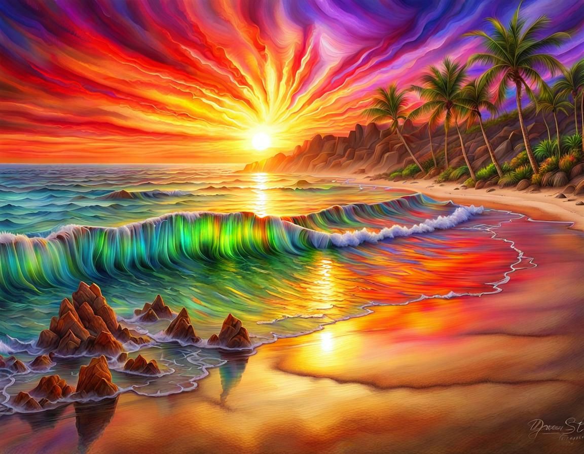 bioluminescent waters