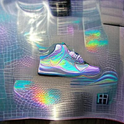 Holographic Display Generated by AI