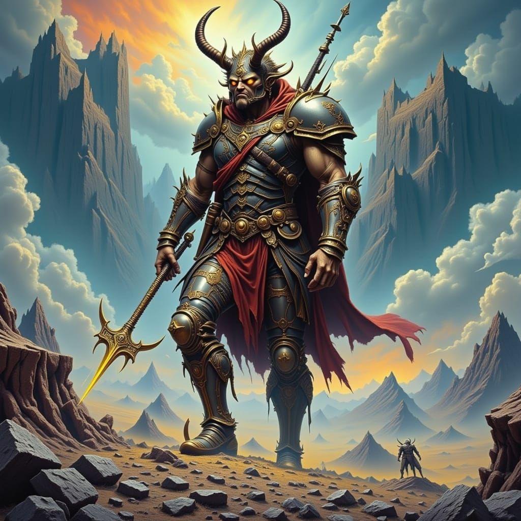 Horrific Anthropomorphic Cat in Eerie Style