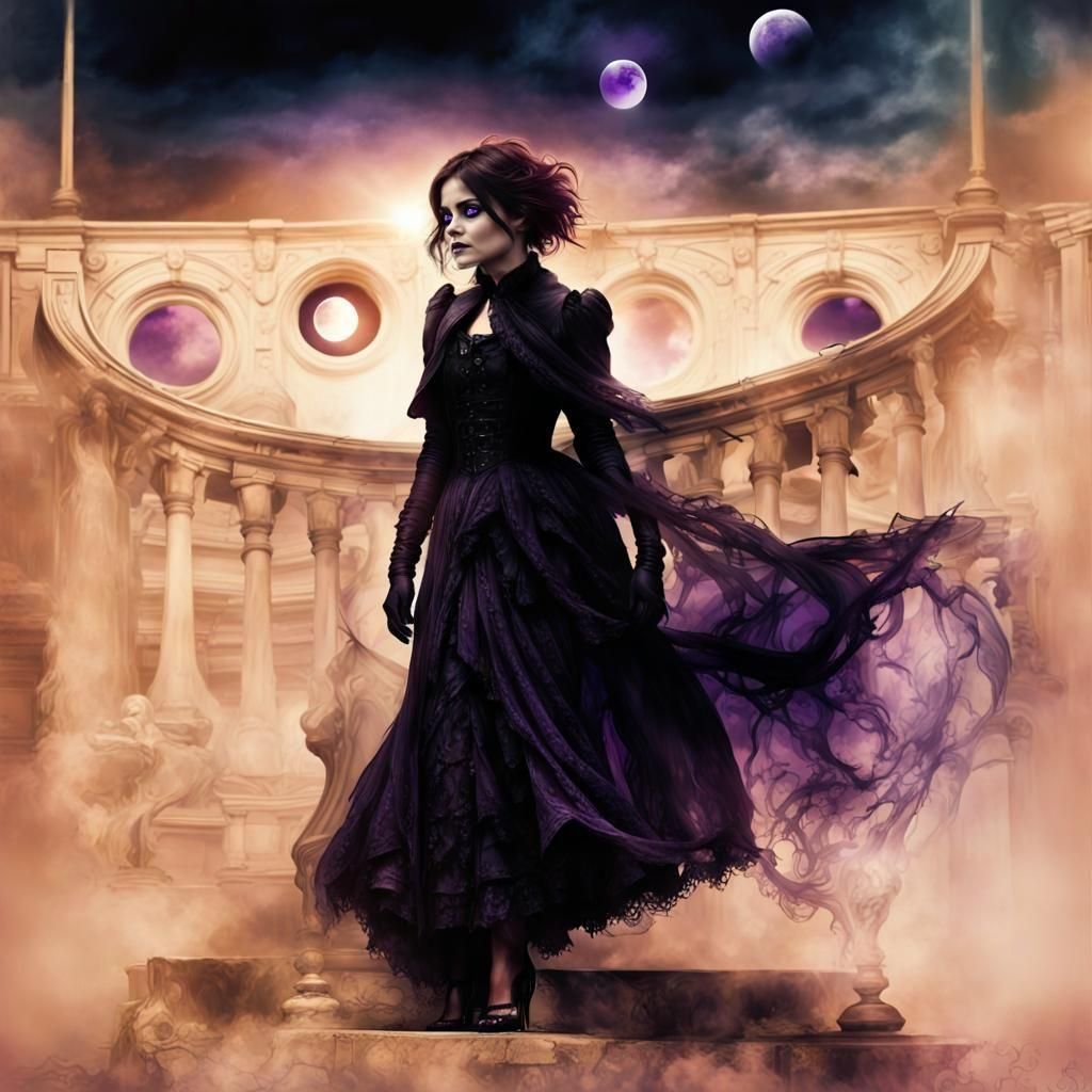 Modern Goth Victorian Gloam Eye