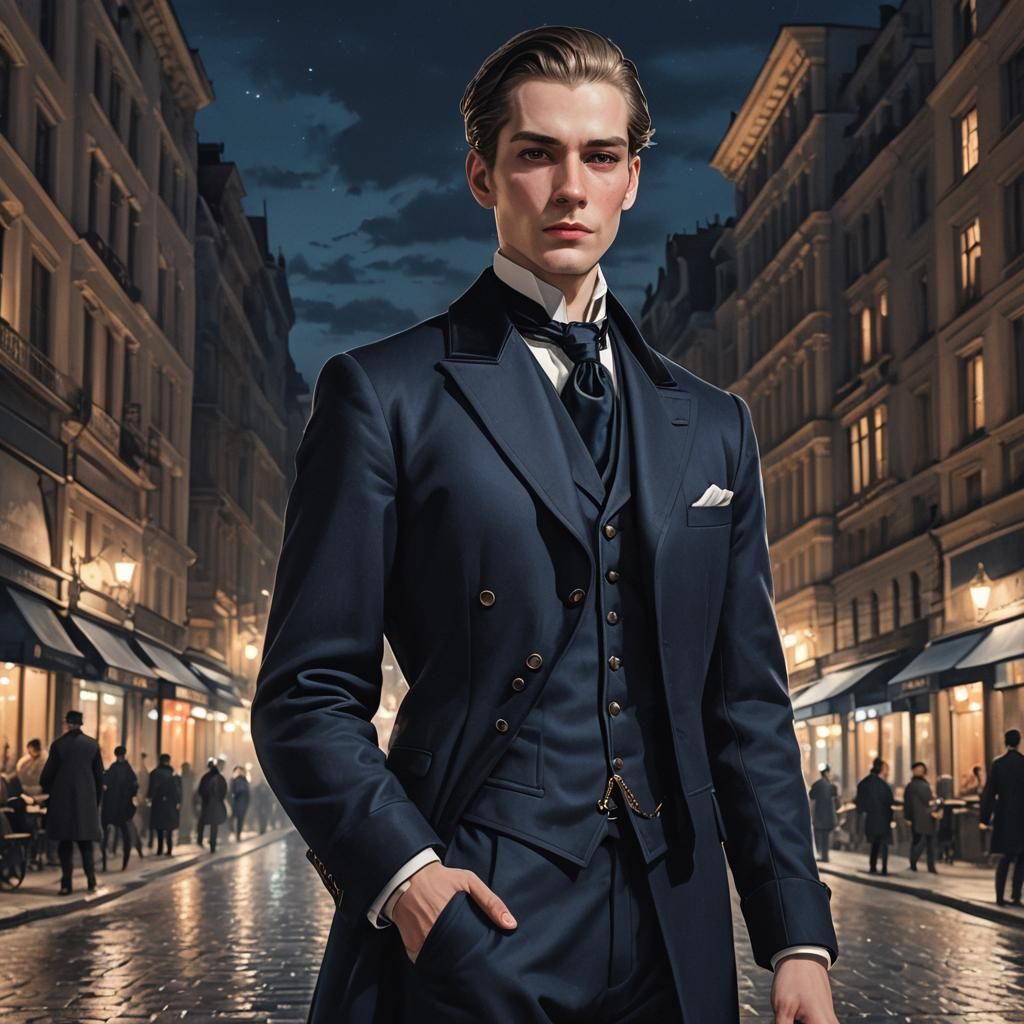 young male aristocrat