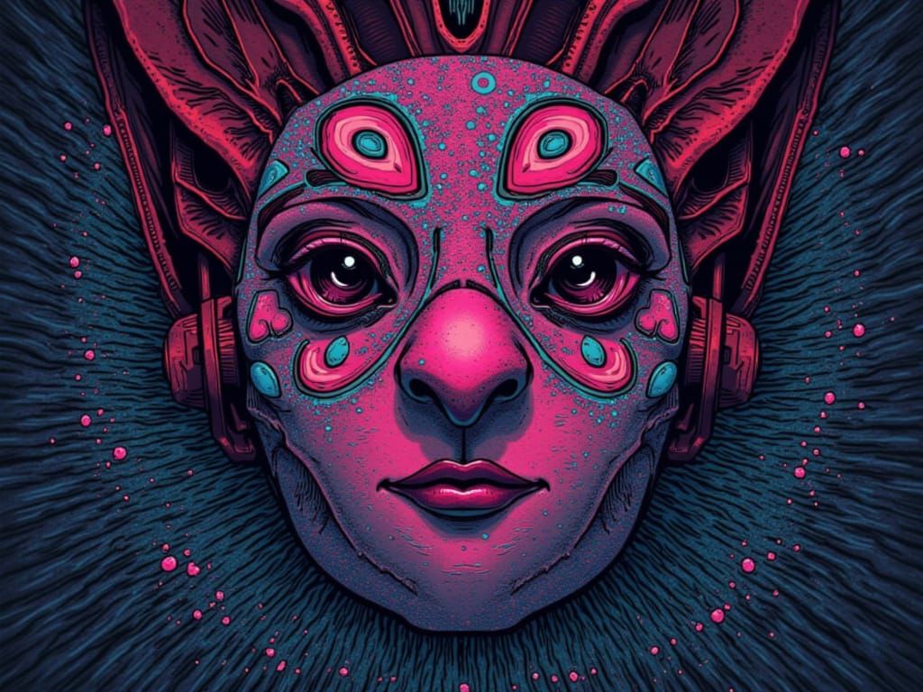 <lora:PU Glitch80:1.0> <lora:GN RetroAlienPets:1.0>