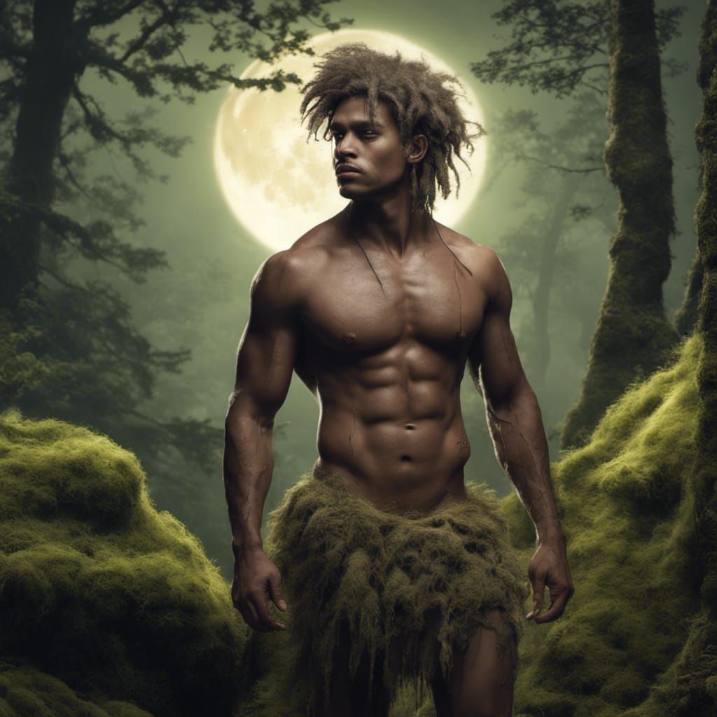 Dryad in the Moonlight