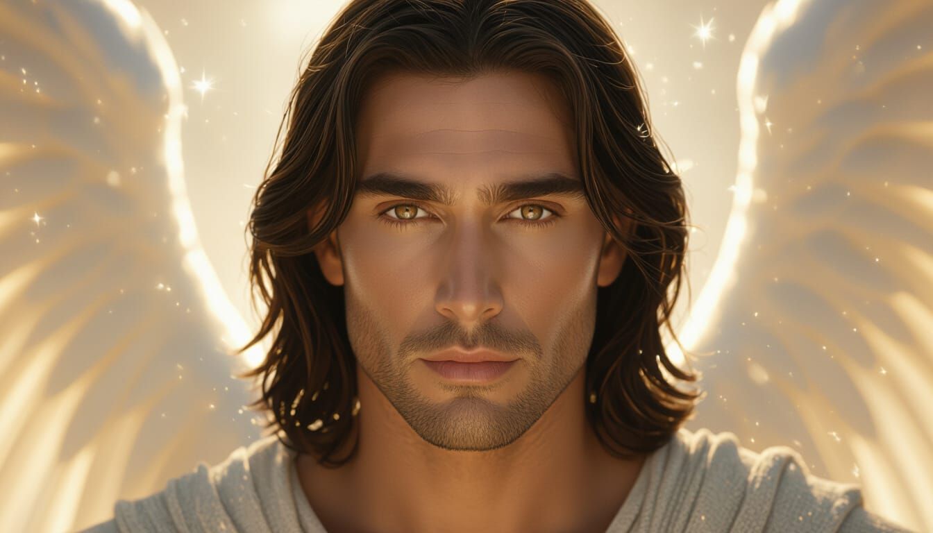 Angelic Being with Radiant Glow and Gentle Presence