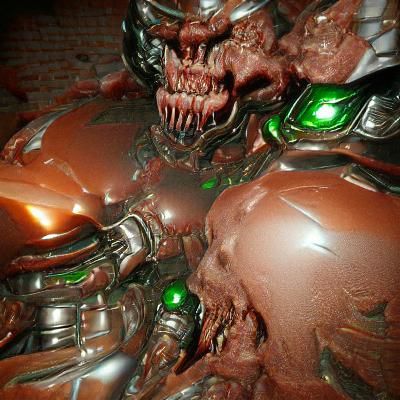 Doom Cyberdemon in Unreal Engine: 8K Rendering