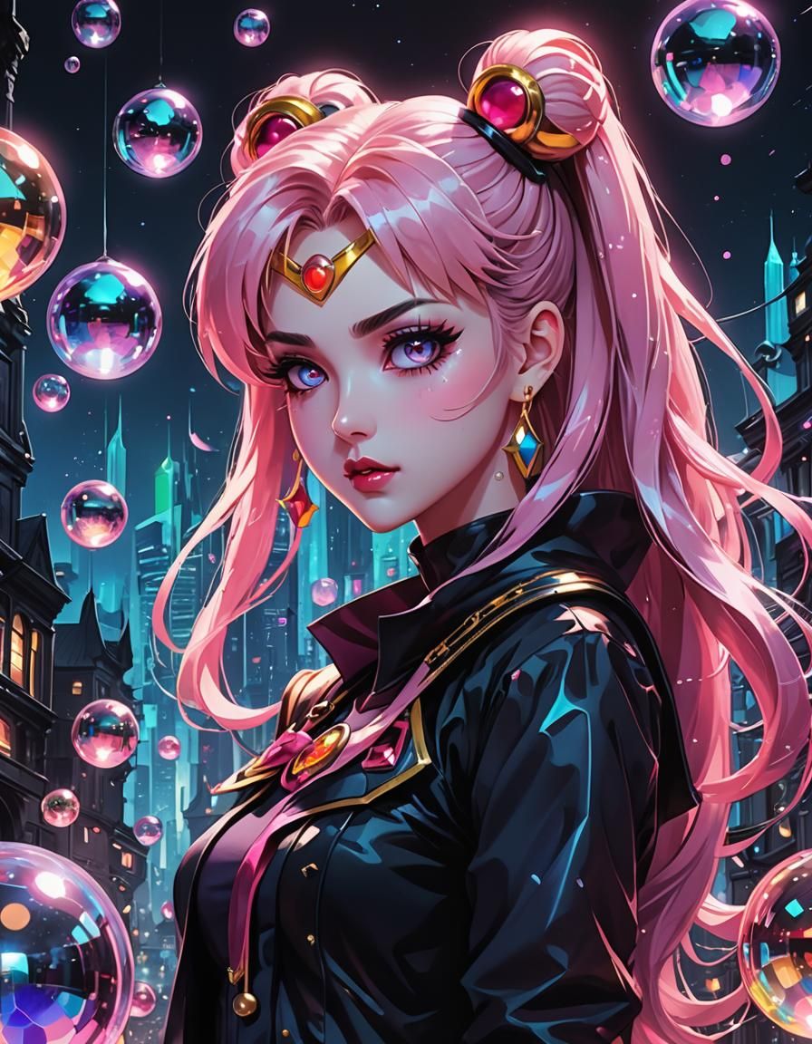 Sailor Moon Pink Haired