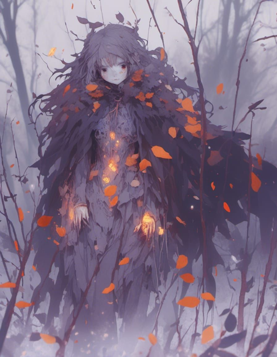 Dark Fantasy Masterpiece in Volumetric Lighting