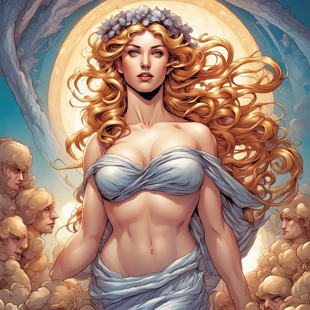 Aphrodite, Goddess of Beauty and Love, in Comic Art
