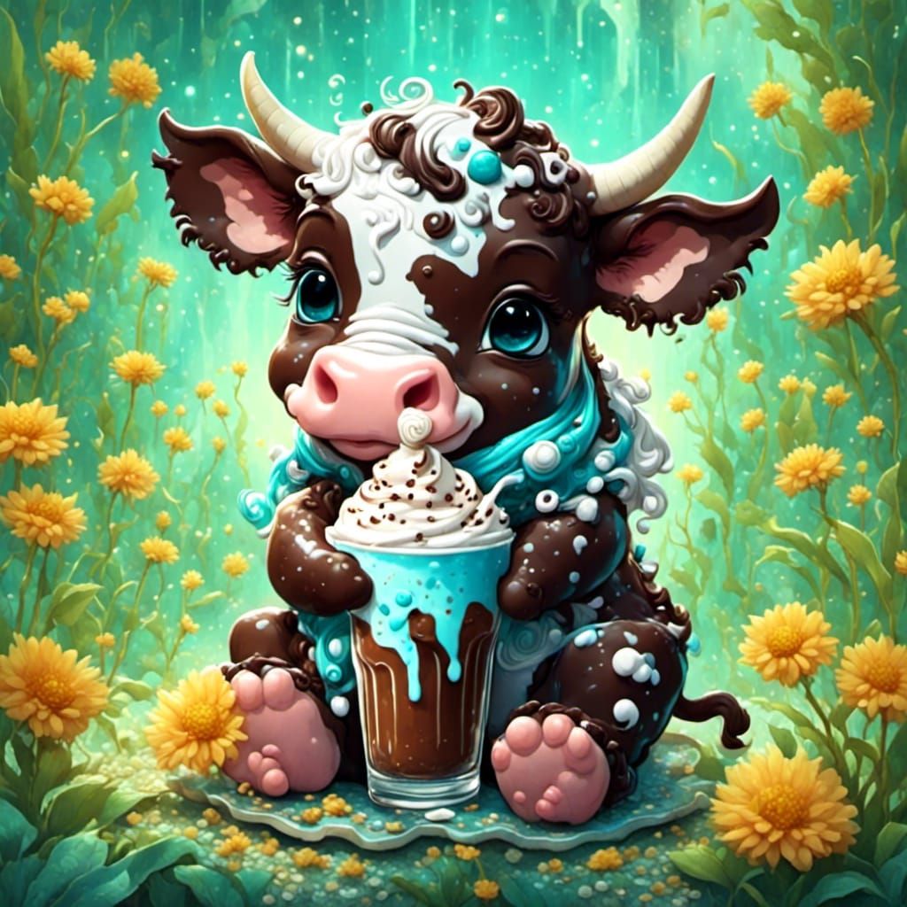 Chocolate Cow's Milkshake Delight