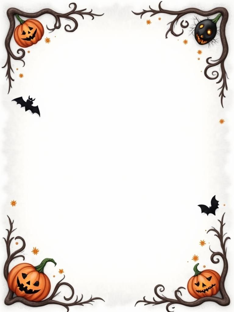 Spooky Fun Halloween Stationery Design