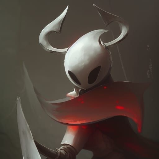 Hollow Knight Vessel Concept Art in 8K