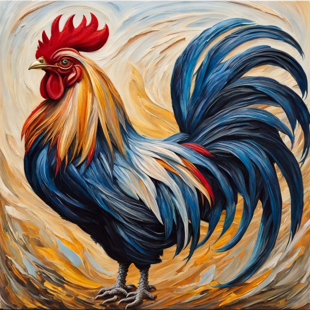 Rocky the rooster