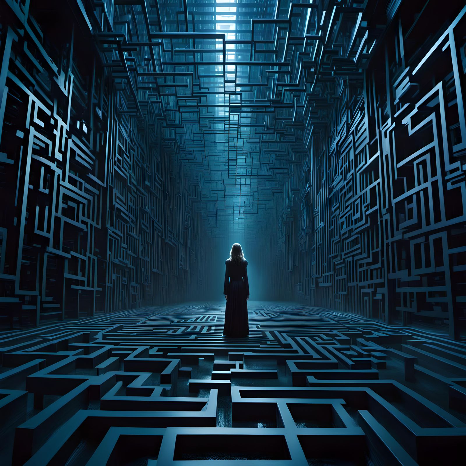 Surreal Hyperion Ghosts in Ethereal Prison